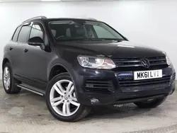 Black Used 2011 VW Touareg SE SUV | £7,775 (Fair price)