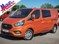 Orange Used 2021 Ford Transit Custom Limited Van | £25,995 (Fair price)