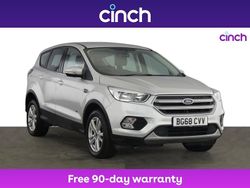 Silver Used 2018 Ford Kuga Zetec SUV | £9,399 (Good price)