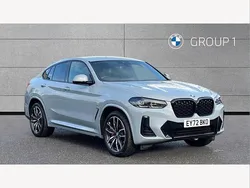 Grey Used 2022 BMW X4 M Sport SUV | £36,450 (A bit pricey)