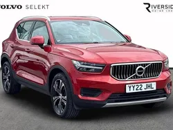 Fusion red Used 2022 Volvo XC40 Inscription SUV | £22,291 (Fair price)