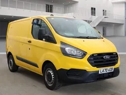 Yellow Used 2021 Ford Transit Custom S Van | £7,990 (Super price)