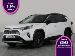 White Used 2020 Toyota RAV4 Hybrid SUV | £23,411 (Expensive)