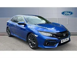 Blue Used 2020 Honda Civic SR Hatchback | £13,331 (Fair price)