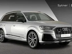 Silver Used 2021 Audi Q7 S-Line SUV | £41,000 (Fair price)