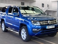 Blue Used 2017 VW Amarok Aventura Pickup | £22,182 (Expensive)
