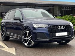 Blue Used 2021 Audi Q7 Black Edition SUV | £42,690 (Fair price)