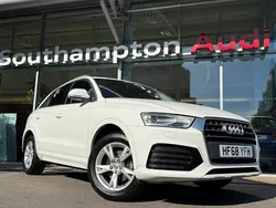 White Used 2018 Audi Q3 Sport SUV | £13,390 (Fair price)