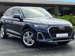 Blue Used 2022 Audi Q5 S-Line SUV | £29,995 (Good price)
