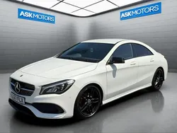 White Used 2017 Mercedes CLA180 AMG line Sedan | £14,999 (Fair price)