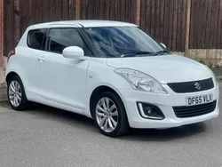 White Used 2015 Suzuki Swift SZ3 Hatchback | £2,495 (Fair price)