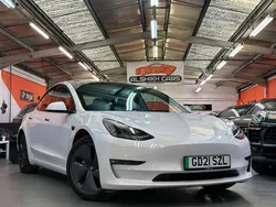White Used 2021 Tesla Model 3 Long Range AWD Sedan | £18,995 (Fair price)