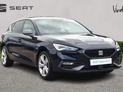 Blue Used 2021 Seat Leon FR Hatchback | £15,371 (Fair price)