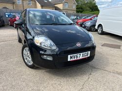 Black Used 2017 Fiat Punto Pop Hatchback | £6,740 (Fair price)