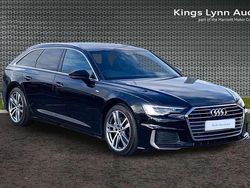 Black Used 2022 Audi A6 S-Line Estate | £29,578 (Fair price)