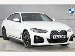 Mineral white Used 2024 BMW 420 M Sport Coupe | £36,500 (Super price)