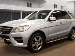 Silver Used 2013 Mercedes ML350 AMG SUV | £9,999 (Fair price)