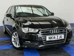 Black Used 2014 Audi A3 Sportback Sport Hatchback | £4,995 (Fair price)