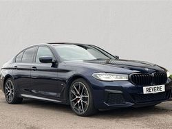Blue Used 2021 BMW 530e M Sport Sedan | £27,400 (A bit pricey)