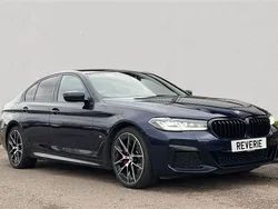 Blue Used 2021 BMW 530e M Sport Sedan | £27,400 (Fair price)