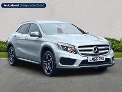Silver Used 2016 Mercedes GLA200 AMG line SUV | £14,399 (Fair price)