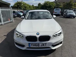 White Used 2018 BMW 118 Comfort Edition Hatchback | £11,995 (Fair price)