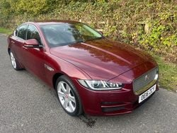 Red Used 2016 Jaguar XE Portfolio Sedan | £9,990 (Fair price)