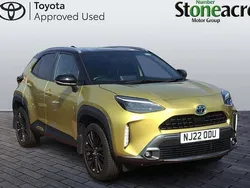 Yellow Used 2022 Toyota Yaris Cross SUV | £20,500 (Fair price)