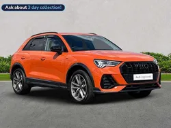 Orange Used 2021 Audi Q3 Black Edition SUV | £28,353 (Good price)