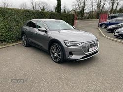Grey Used 2021 Audi e-tron Advanced SUV | £24,995 (Expensive)