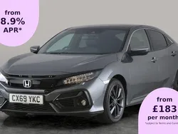 Grey Used 2019 Honda Civic EX Hatchback | £12,147 (Fair price)