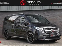 Black Used 2020 Mercedes V300 AMG line MPV | £55,995