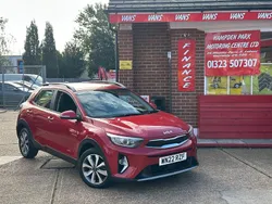 Blaze red Used 2022 Kia Stonic 2 SUV | £12,350 (Fair price)
