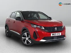 Red Used 2021 Peugeot 3008 Premium Hatchback | £18,975