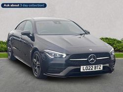 Black Used 2022 Mercedes CLA180 AMG Line Premium Sedan | £23,312 (Fair price)