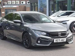 Grey Used 2021 Honda Civic Sport Hatchback | £18,565 (Fair price)