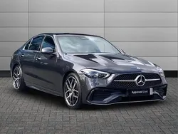 Grey Used 2024 Mercedes C220 AMG Line Premium Plus Sedan | £38,995