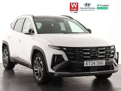 White Used 2024 Hyundai Tucson Ultimate SUV | £32,499 (Expensive)
