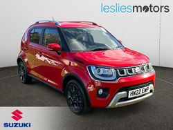 Fervent red Used 2022 Suzuki Ignis SZ5 Hatchback | £16,799 (A bit pricey)