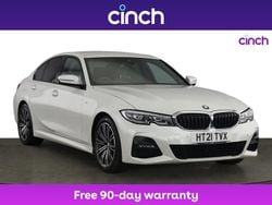 White Used 2021 BMW 320 M Sport Sedan | £22,549 (Fair price)