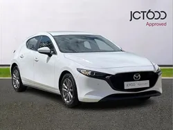 White Used 2020 Mazda 3 Hatchback | £12,893 (Super price)