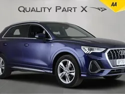 Blue Used 2021 Audi Q3 S-Line SUV | £18,500 (Good price)