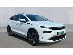 Moon white metallic Used 2025 Skoda Enyaq iV SUV | £33,990 (Expensive)