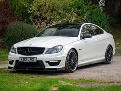White Used 2012 Mercedes C63 AMG Edition 1 Coupe | £18,495