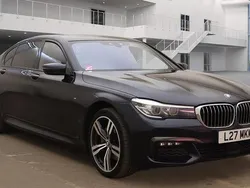 Black Used 2018 BMW 740L M Sport Sedan | £23,990 (Fair price)