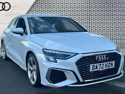 White Used 2023 Audi A3 S-Line Hatchback | £23,680 (Fair price)