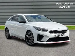 White Used 2019 Kia ProCeed Hatchback | £16,443 (Fair price)