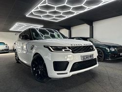 White Used 2018 Land Rover Range Rover Sport HSE Dynamic SUV | £26,995 (Expensive)