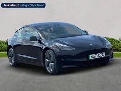 Black Used 2021 Tesla Model 3 Long Range Sedan | £18,999 (Fair price)