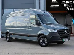 Blue grey Used 2024 Mercedes E-Sprinter Van | £36,950 (Expensive)